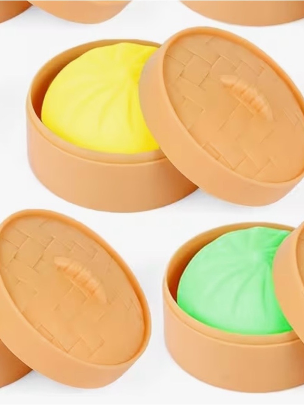 Dumpling squishy toy for kid and adults available in multiple colors